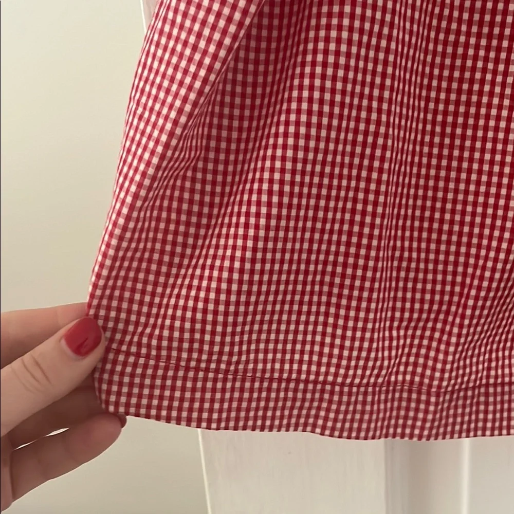 Doen Red Gingham June Blouse - Picture 5 of 10